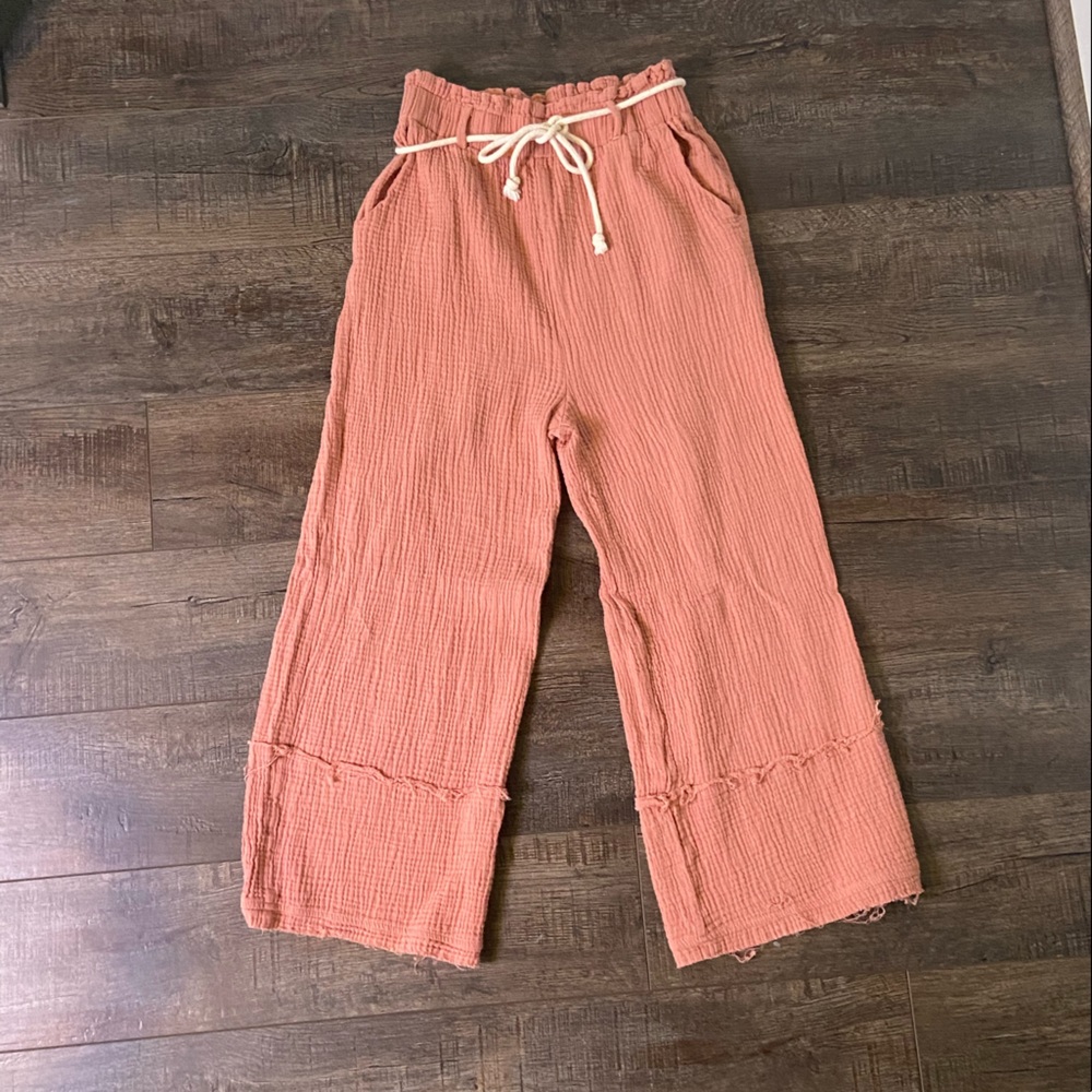 Quiet storm surf shop linen pants